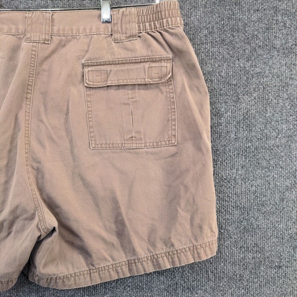 Boca Classics Men's Cargo Shorts Tan Size 40 100% Cotton Pockets - Picture 4 of 10